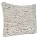 Shades Ford Ivory and Gray Rectangular Accent Pillow Set of 2