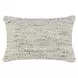 Shades Ford Ivory and Gray Rectangular Accent Pillow Set of 2