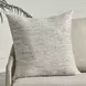 Shades Stella Ivory Square Accent Pillow Set of 2