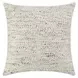 Shades Stella Ivory Square Accent Pillow Set of 2