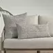 Shades Stella Gray Square Accent Pillow Set of 2