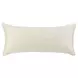 Shades Stella Ivory and Gray Rectangular Accent Pillow