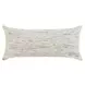 Shades Stella Ivory and Gray Rectangular Accent Pillow
