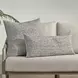 Shades Stella Gray Rectangular Accent Pillow