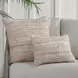 Shades Ford Caramel Square Accent Pillow Set of 2