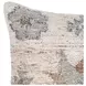 Performance Ardeth Clay and Beige Square Accent Pillow Set of 2