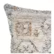 Performance Lukens Gray and Brown Square Accent Pillow Set of 2