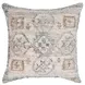 Performance Lukens Gray and Brown Square Accent Pillow Set of 2