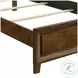 Ballard Walnut Brown Twin Sleigh Bed