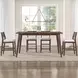 Canton Brown 72" Counter Height Table