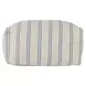 Poufs Delgada Natural and Blue Square Accent Pouf