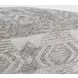 Performance Caravan Gray and Cream Square Outdoor Pouf