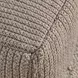 Prism Natural Square Outdoor Pouf
