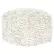 Poufs Carters Ivory Square Accent Pouf