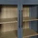 Magnolia Blue 4 Door Curio Cabinet
