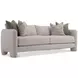Rowan Beige 95" Sofa with Pillows