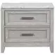 Fiona Mist Gray Upholstered Storage Panel Bedroom Set