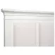 Kingston Whisper White and Gray King Upholstered Panel Bed