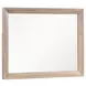Breckenridge Medium Brown Rectangular Dresser Mirror