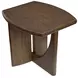 Phoebe Sienna Brown Rectangular End Table