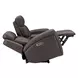 Maveric Bette Coffee 79" Zero Gravity Triple Power Reclining Loveseat with Console and USB Charging