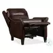 Harrowford Dark Roast Leather Power Recliner with Power Headrest