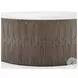 Colorado Dark Grey Drum Coffee Table