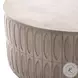 Colorado Dark Grey Drum Coffee Table