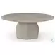 Bowman Grey Concrete Outdoor Coffee Table