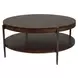 Savara Hickory Brown Round Cocktail Table