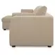 Burrow Sand Performance Fabric 2 Piece Modular Sleeper Sectional with Pillows