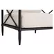 Willow Cream Performance Fabric Upholstered Outdoor Accent Chair