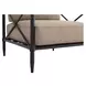 Willow Light Brown Performance Fabric Upholstered Outdoor Accent Chair