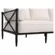 Willow Cream Performance Fabric Outdoor 80" Sofa