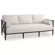 Willow Cream Performance Fabric Outdoor 80" Sofa