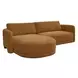 Emmy Ginger 2 Piece Modular LAF Chaise Sectional