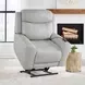Callahan Sydney Granite Lay Flat Power Lift Recliner with Heat and Massage