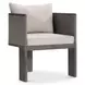 Rialto Beige Upholstered Outdoor Arm Chair