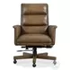 Selwood Nature Warm Brown Leather Swivel Tilt Executive Chair