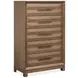 Callisto Bourbon Brown 5 Drawer Chest