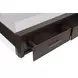 Bellamy Coffee Bean California King Storage Panel Bed
