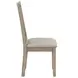 Yorktown Sand 60" Rectangular Dining Table with 6 Side Chairs