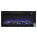 Entertainment Accessories Black 33" Fireplace Insert