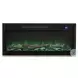 Entertainment Accessories Black 33" Fireplace Insert