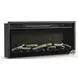 Entertainment Accessories Black 33" Fireplace Insert