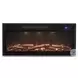 Entertainment Accessories Black 33" Fireplace Insert