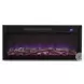 Entertainment Accessories Black 33" Fireplace Insert