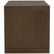 Athens Chocolate Brown Rectangular End Table