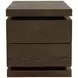 Athens Chocolate Brown Rectangular End Table
