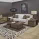 Athens Chocolate Brown Rectangular End Table